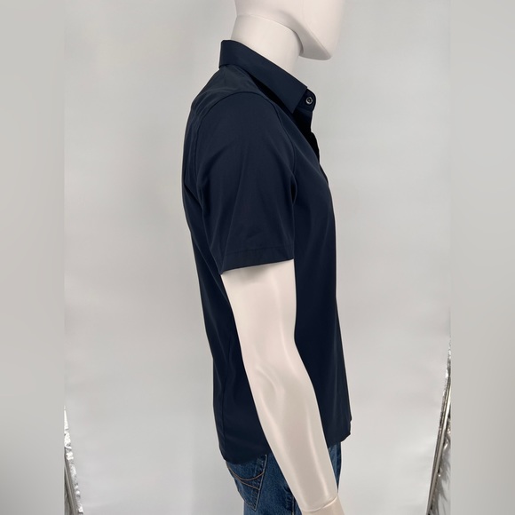 NWT Theory Sylvain Short Sleeve Shirt - Picture 8 of 14